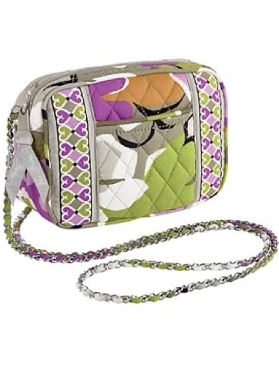 Vera Bradley Handbags - Vera Bradley Mini Chain Crossbody Bag in Portobello Road